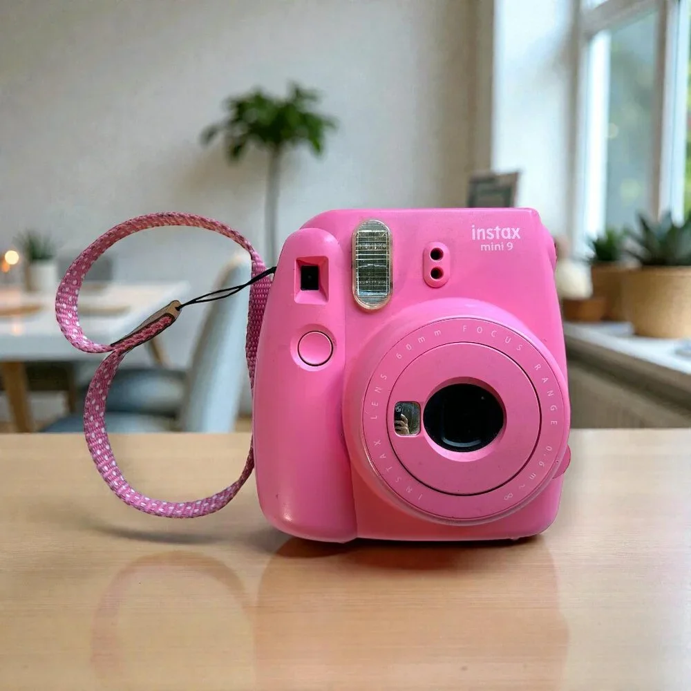 Fujifilm Instax Mini 9 Instant Film Camera - Flamingo Pink Parts